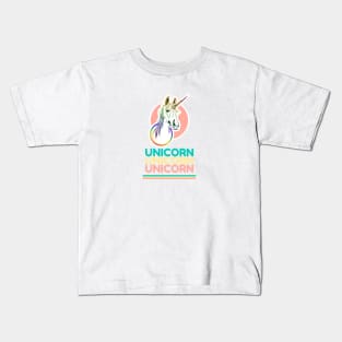 Unicorn Unicorn Unicorn Kids T-Shirt